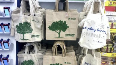 Plastic bag alternatives Carrefour Abu Dhabi