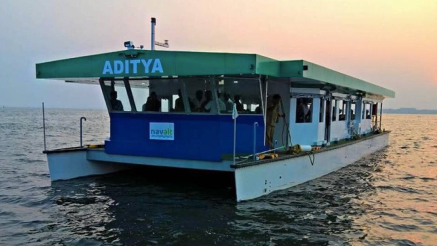 Ferry in India Shows Solar Power for Boats DOES work! twib.news