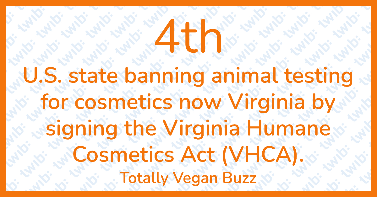 4th U.S. state banning animal testing for cosmetics now Virginia by