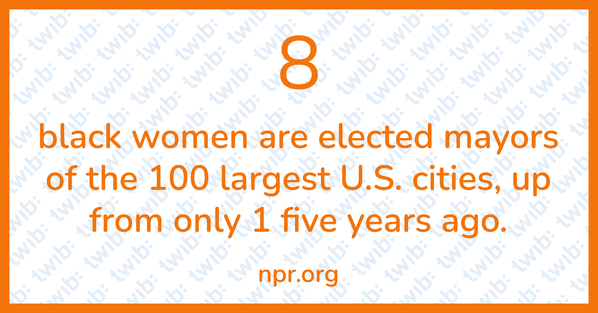 8 black women are elected mayors in the 100 largest U.S. cities, up ...