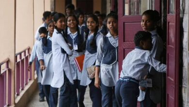 School girls in India