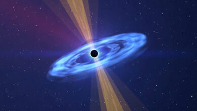 Black hole illustration