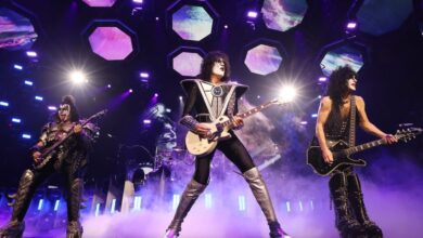 KISS performes in NYC in December 23