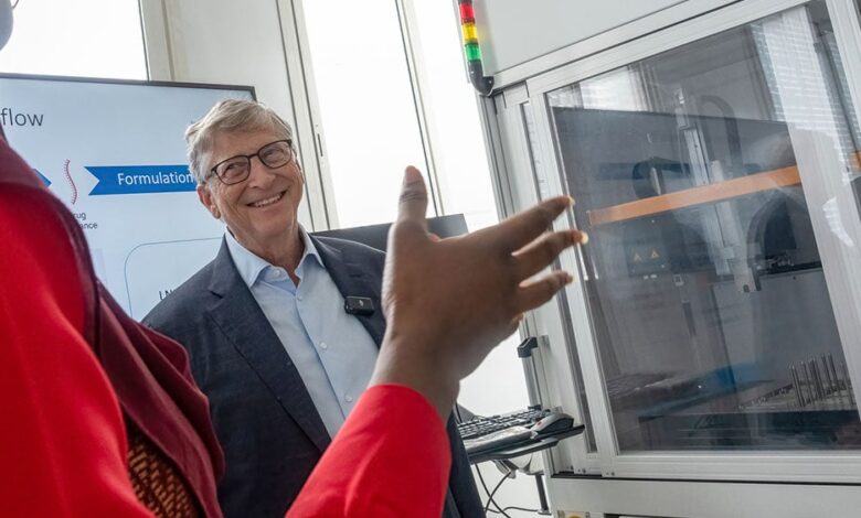 Bill Gates in Senegal