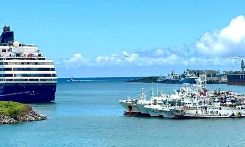 Mauritius harbour