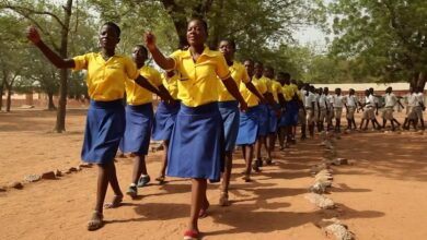 Schoolgirls in Ghana