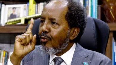 Somali president, Hassan Sheikh Mohamud