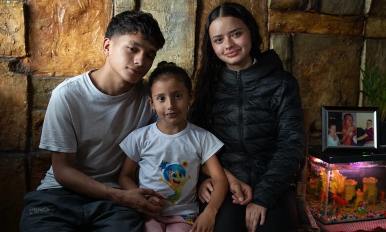 Siblings Fabian Ramirez, Luna Castro and Jennyfer Ramirez lost their mother to femicide in 2022