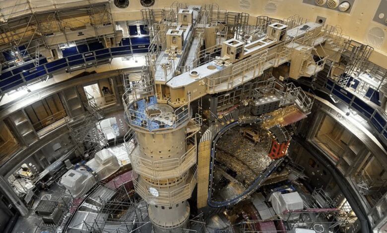 ITER fusion reactor