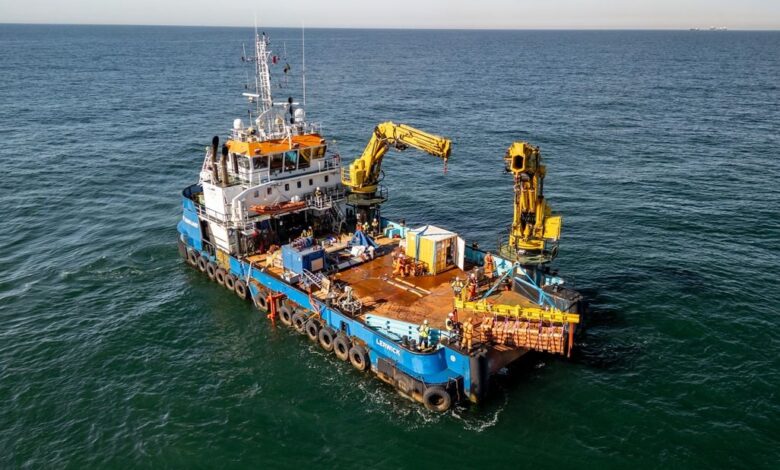 Belgium research ship