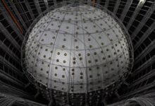 World's largest neutrino detector in China