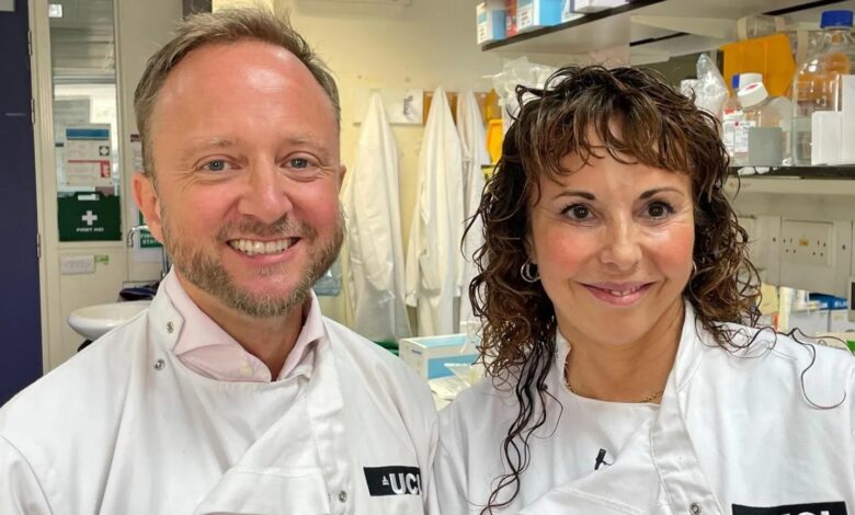 Professors Ed Wild and Sarah Tabrizi