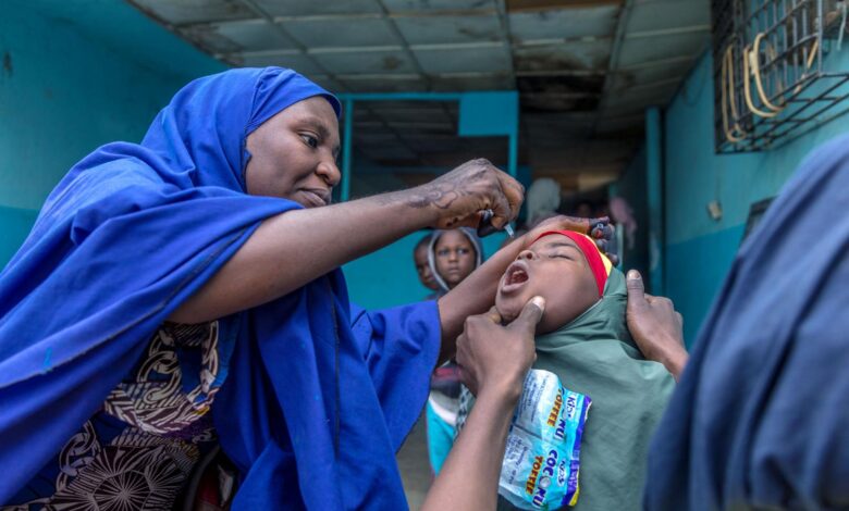 Polio vaccination Nigeria