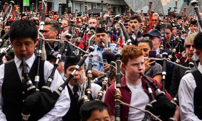 Melbourne backpipers