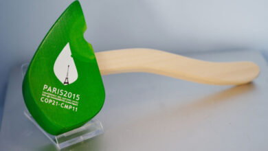 Handover of the "Klimahammer" in the House of History