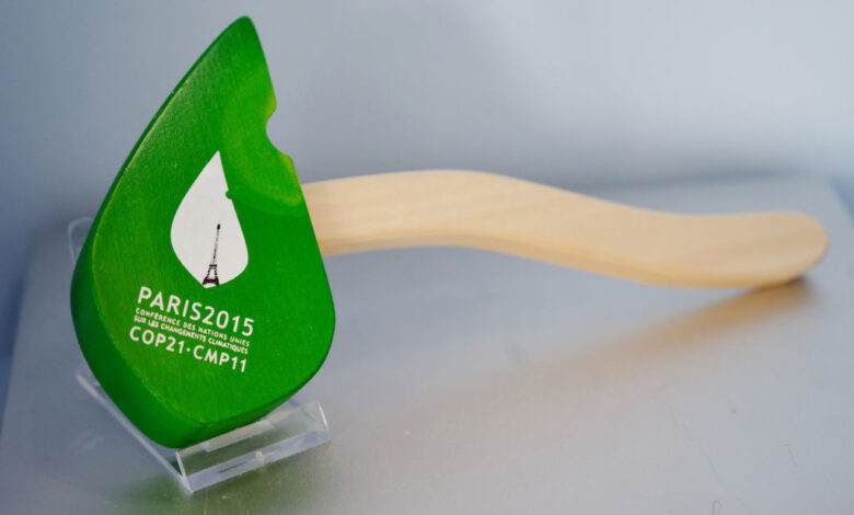 Handover of the "Klimahammer" in the House of History