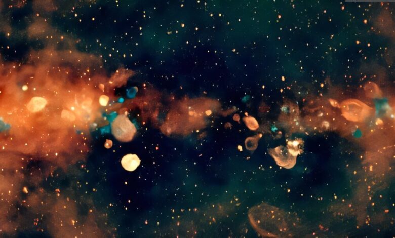 Milky Way in radio color