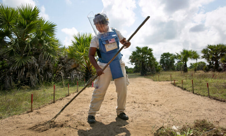 Sri Lankan Women War Survivors Work As De-Miners After The Civil Conflict