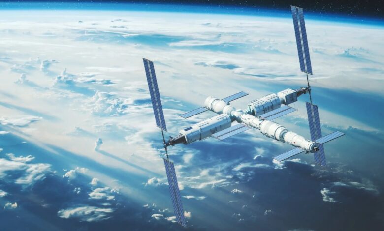 Rendering of Chinese Space station