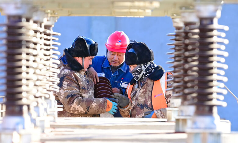 New Energy Delivery Project Construction in Ordos