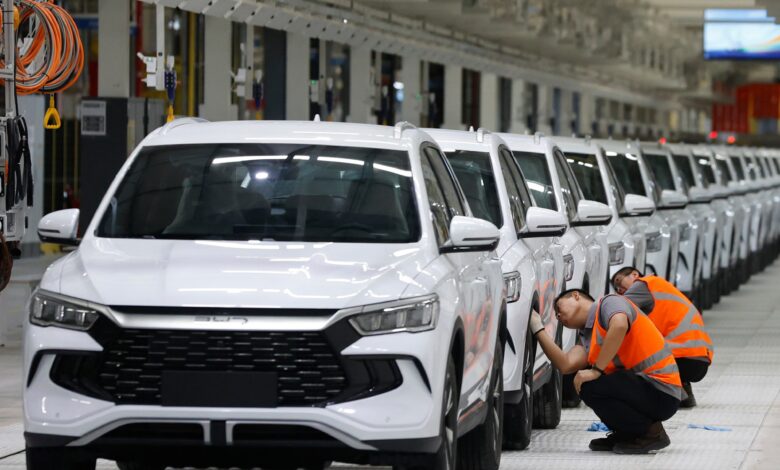 Chinese car maker BYD