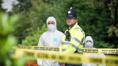 Homicide crime scene UK