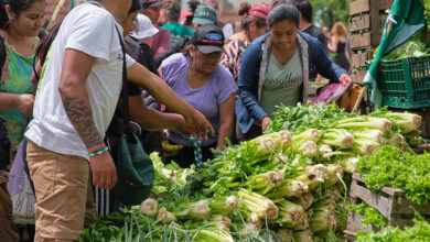 Farmers Hand Out Free Food In Protest In Buenos Aires