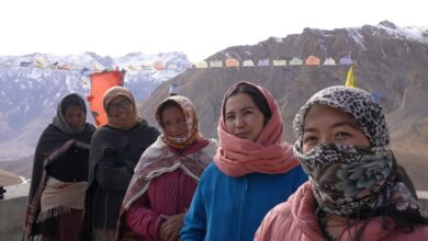 These women work with the local forest department to track and protect the snow leopard species in India