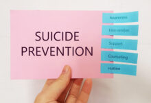 Suicide Prevention Concept