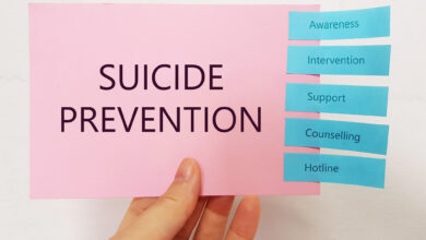 Suicide Prevention Concept