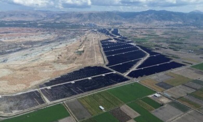 solar field in Greece