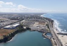 The oceanside Claude “Bud” Lewis Carlsbad desalination plant in San Diego County.