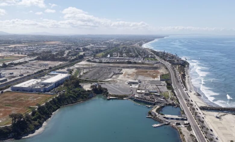 The oceanside Claude “Bud” Lewis Carlsbad desalination plant in San Diego County.