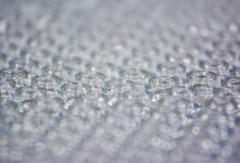 Close-Up Of Empty Glass Vials