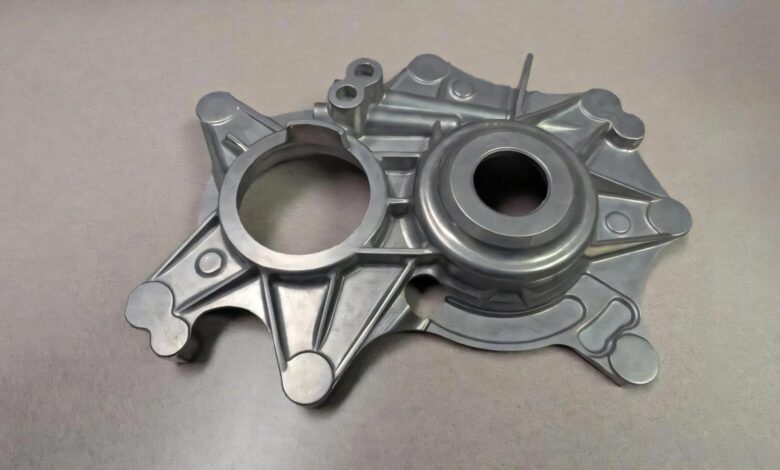 automotive part was manufactured from RidgeAlloy, a new structural alloy