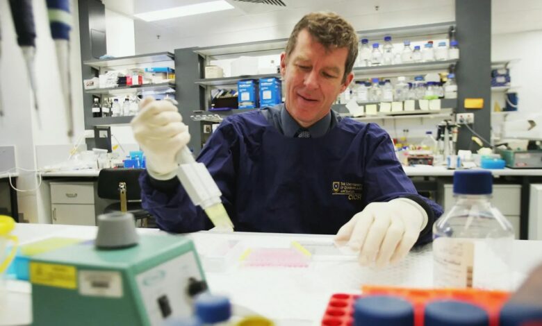 Scientist in lab