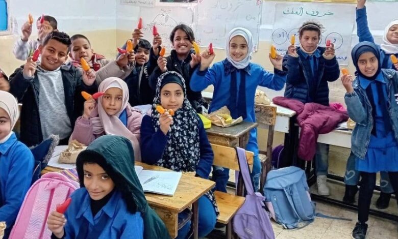 Jordanian school children