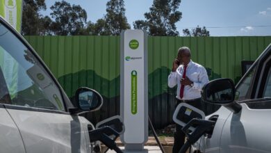 EV charging station in Addis Ababa