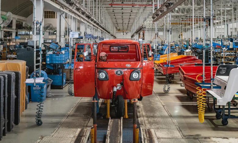 Electric Tuk-Tuk factory India