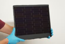 New solar PV module efficiency record from III-V germanium PV module