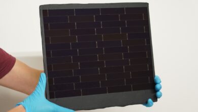 New solar PV module efficiency record from III-V germanium PV module