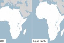 Equal Earth map