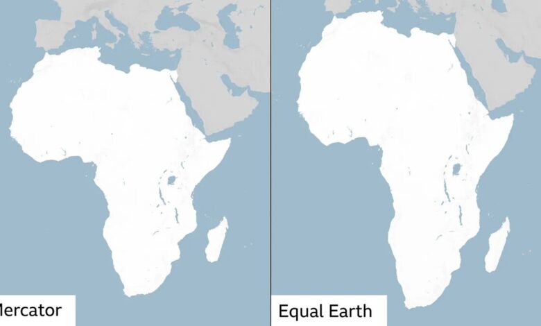 Equal Earth map