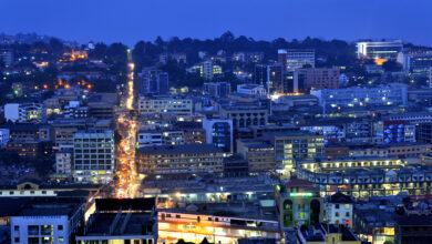 Kampala cityscape