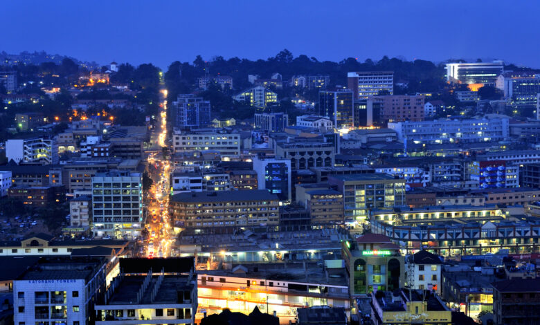 Kampala cityscape