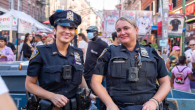 NYPD at The Feast of San Gennaro 2024 in Little Italy, NYC