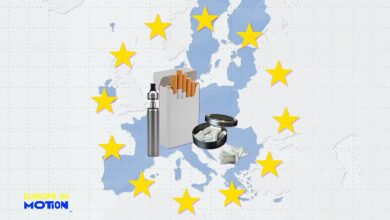 Illustration Smoking in Eu