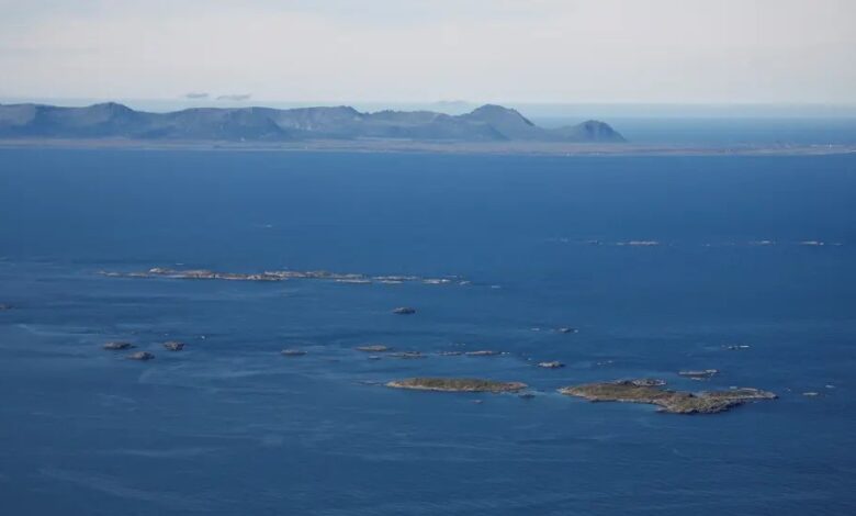 Andfjorden med utsikt til Andøya og Andenes