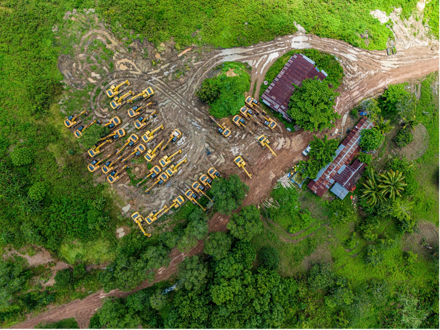 Food estate digger Indonesia