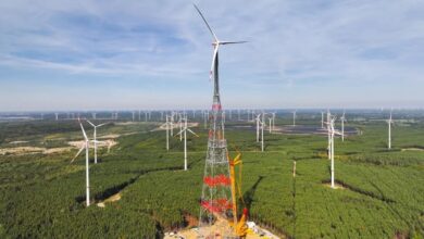World's largest wind turbine Germany